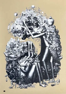 Póster estampado de arte callejero de flema - civilización 2 - Imagen 1 de 6