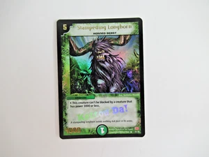Duel Masters Tournament Promos Year 1 - Stampeding Longhorn (T1 Y1) Stamped - NM - Picture 1 of 2