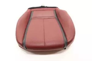 2019 - 2022 INFINITI Q60 FRONT LEFT SIDE SEAT LOWER CUSHION COVER OEM RED_A - Picture 1 of 15