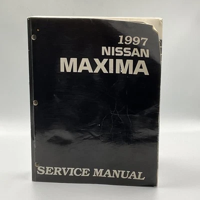 Vintage 1997 Nissan Maxima Factory Service Manual FSM OEM Repair Shop Book A32 - Image 1 of 4