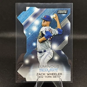 2015 Stadium Club #T-2C Zack Wheeler Triumvirati Luminosi New York Mets - Foto 1 di 2