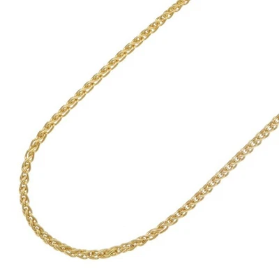 Tiffany & Co. Yellow Gold Chain Necklace K18 750YG 42cm 17'' 11.3g - image 1 of 4