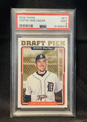 Topps 2005 - Selección del draft Justin Verlander #677 (RC) Foto 1 de 2