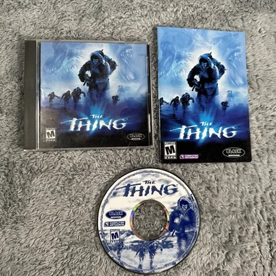The Thing  (2002, PC CD-ROM Game)  With Original Manual & Game Disc & Case - Image 1 of 4