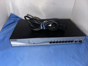 D-LINK Gigabit Smart Managed PoE Switch Rack Mount 10 Port DGS-1210-10MP - Picture 1 of 11