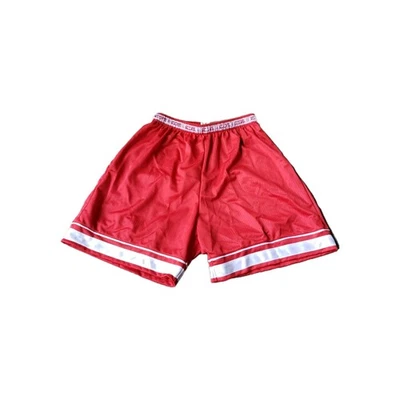 Pantalones Cortos De Colección Años 70/80 Puntuación Fútbol Rojo Satinado Talla AM Adulto Mediano American Soccer Co. Foto 1 de 4