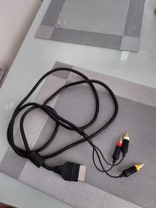 Cable de plomo AV compuesto oficial original Microsoft Xbox - Imagen 1 de 1