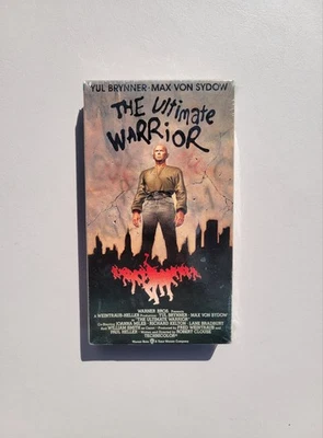 The Ultimate Warrior VHS Tape 1975 / 1992 Yul Brynner, Max Von Sydow  - Image 1 of 4