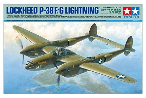 Tamiya 1/48 Lockheed P-38f/g Fulmine #61120