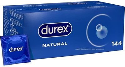 Profilattici Durex Classici Preservativi ANATOMIC  anatomici Easy-On Box da 144 - Immagine 1 di 4