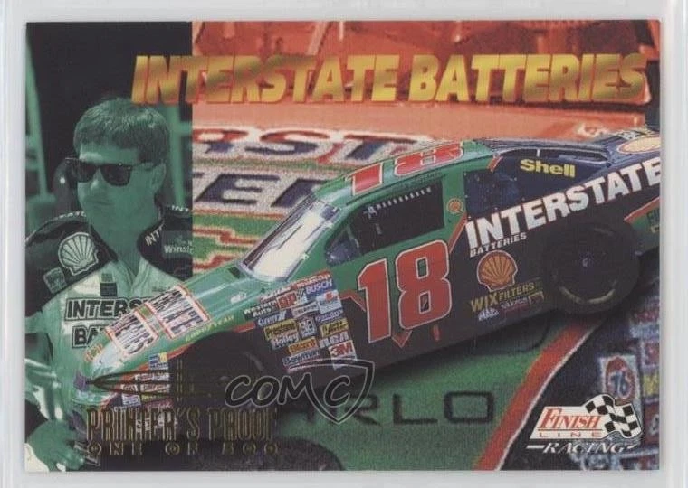 1996 Finish Line Racing Printer's Proof /500 Bobby Labonte #85 HOF - Image 1 of 2