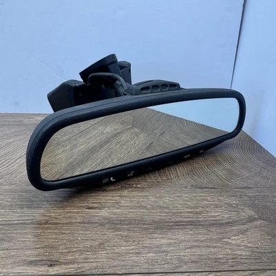 05 06 07 OEM Jeep Grand Cherokee Rear View Mirror UConnect Smartbeam Headlights - Image 1 of 4