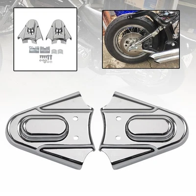 Cubiertas de eje de basculante trasero de metal para Harley Heritage Softail Classic EFI FLSTCI Foto 1 de 4