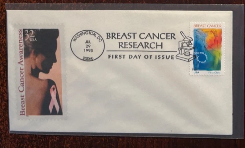 #B1 Breast Cancer Research FDC with add-on cachet - Image 1 of 1