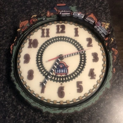 Reloj de Pared Tren Lionel Edición 100 Aniversario Para PIEZAS Leer SOLO PARA REPUESTOS Foto 1 de 4