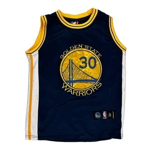 Age 8 Golden State Warriors Nba Sweater Vest - Small Navy Polyester - Picture 1 of 7