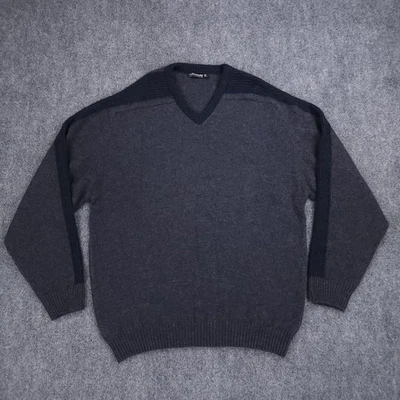 Nativeworld Sweater Mens Extra Large Gray V Neck Possum Merino Wool New Zealand - Image 1 of 4