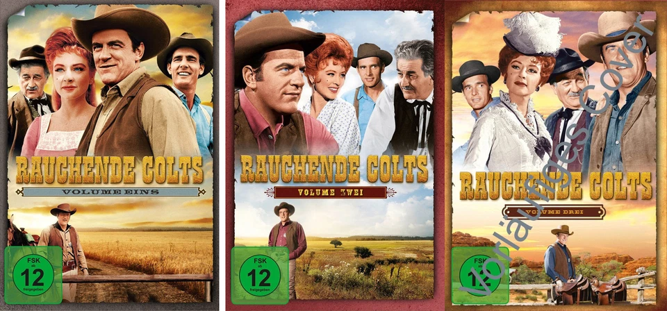 21 DVDs * RAUCHENDE COLTS - VOLUME 1 - 3 IM SET - MB # NEU OVP + - Bild 1 von 1