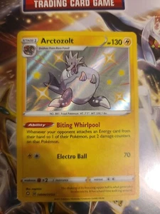 Pokémon TCG Arctozolt Shining Fates Sv046/Sv122 Holo Shiny Holo Rare - Bild 1 von 4