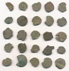 Lot Of 25 Ancient Roman & Byzantine Bronze Coins Uncleaned