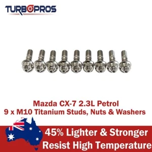 Kit de tachuelas turbocargador de titanio para gasolina Mazda 3/6/MPS/CX-7 2,3 L - Imagen 1 de 4