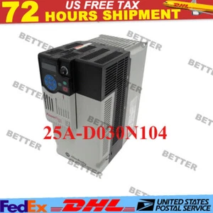 Allen-Bradley 25A-D030N104 PowerFlex 523 15kW (20Hp) AC Drive New Sealed ! AB - Picture 1 of 4