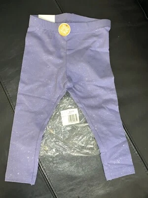 Leggings de punto Violeta Brillante Niñas Talla 2T Core de Jumping Beans Nuevos con Etiquetas Foto 1 de 3