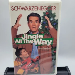 Jingle all the Way (VHS, 1997, Fox Video) Arnold Schwarzenegger, Christmas movie - Picture 1 of 9