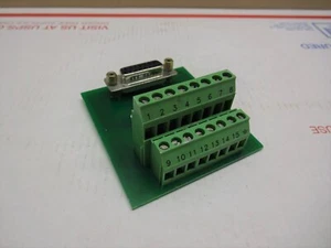 PHOENIX CONTACT FLKM-D15/B / 5544163 REV A / MODULE CONTACTOR NO DIN SUPPORT - Picture 1 of 4
