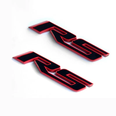 2x Insignia emblema RedLine RS 3D OEM para serie Camaro Foto 1 de 4