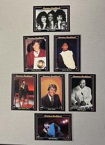 American Bandstand 7 Card Lot Otis Redding James Brown Dick Clark Wayne Newton