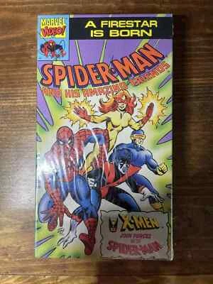 Set Break! BRAND NEW & SEALED Spider-Man Firestar is Born VHS Tape 1991 Marvel - Image 1 of 4