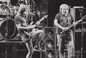 Bob Weir & Jerry Garcia Post Card * by Jay Blakesberg (2016) Grateful Dead - Picture 1 of 2