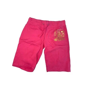 Like An Angel Girls Size XL Long Tie Waist Pink Capri Cropped sweatpants Track J - Picture 1 of 4