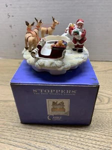 S'Toppers By Candle Capper, Santa at the North Pole, NEW Christmas Decor - Picture 1 of 6