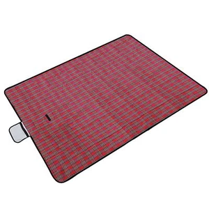 New 60" x 78" Waterproof Picnic Blanket with Strap - Foldable Camping Rug - Picture 1 of 5
