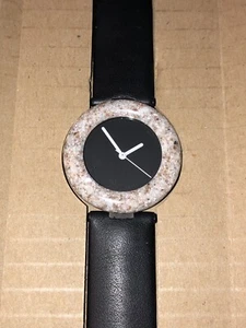 DU PONT CORIAN MARBLE STONE DIAL QUARTZ  MENS WATCH GERMANY BY WALTER SCHEMPP - Picture 1 of 6