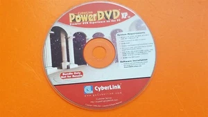 ⭐️⭐️⭐️⭐️⭐️Cyberlink PowerDVD XP 4.0 PC Software DVD Disc - Picture 1 of 2