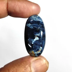 23,00 kt natürlicher namibischer Pietersit Edelstein Cabochon Top Qualität 32 x 16 x 6 mm - Bild 1 von 6