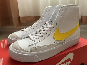 Nike Blazer Mid '77 ‘White Pecan Vivid Sulfur’ DA4086-103 Youth Size 5.5Y No-Lid - Picture 1 of 8