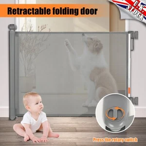 300CM Retractable Pet Dog Gate Safety Guard Baby Toddler Stair Gates Isolation - Picture 1 of 11