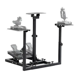 Hottoby Flight Racing Sim Cockpit passend Thrustmaster Logitech G920 G923 Fanatec - Bild 1 von 7
