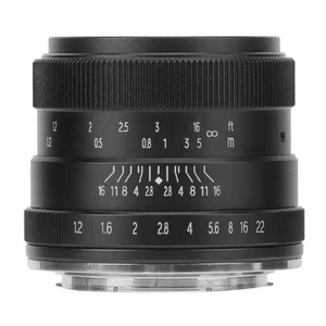 Lente de enfoque fijo manual para retrato de escena Cheecar Metal 35 mm F1.2 para espejo HLF - Imagen 1 de 12