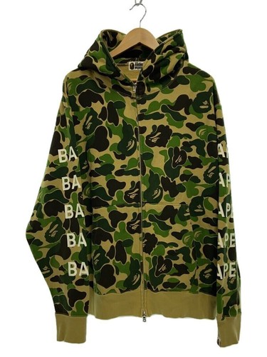 A BATHING APE (BAPE) Felpa con cappuccio A BATHING APE verde XL usata