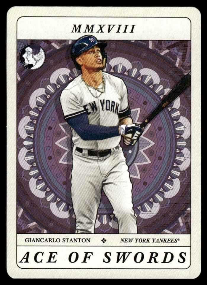 2018 Topps Gypsy Queen Tarot of the Diamond #TOD-10 Giancarlo Stanton - Yankees - Image 1 of 2