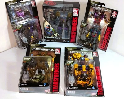 Transformers Combiner Wars Combaticons ПОЛНЫЙ КОМПЛЕКТ 5 фигурок Combiner Bruticus НОВЫЙ - Изображение 1 из 4