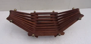 Vintage Teakholz Obstschale Teak Schale Dekoration - Bild 1 von 9