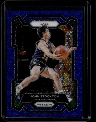 Baloncesto Panini Prizm 2023-24 John Stockton #198 Fast Break azul/150 Foto 1 de 2