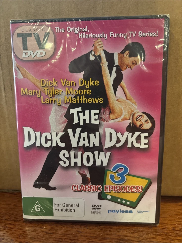 The Dick Van Dyke Show DVD - 3 Classic Episodes - All PAL Free Post Brand New - Image 1 of 1