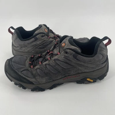 Merrell Moab 3 Low Hiking Shoes in Beluga Gray - Mens Size US 14 - J035873 - Image 1 of 4